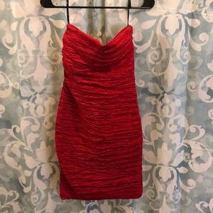 Strapless dress